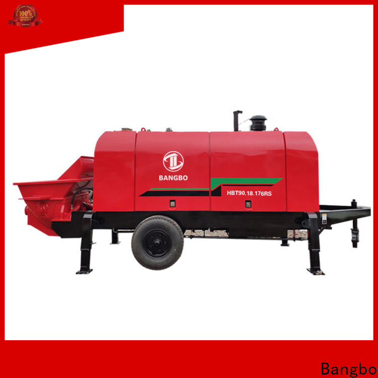 Bangbo stationary pump manufacturer for construction project