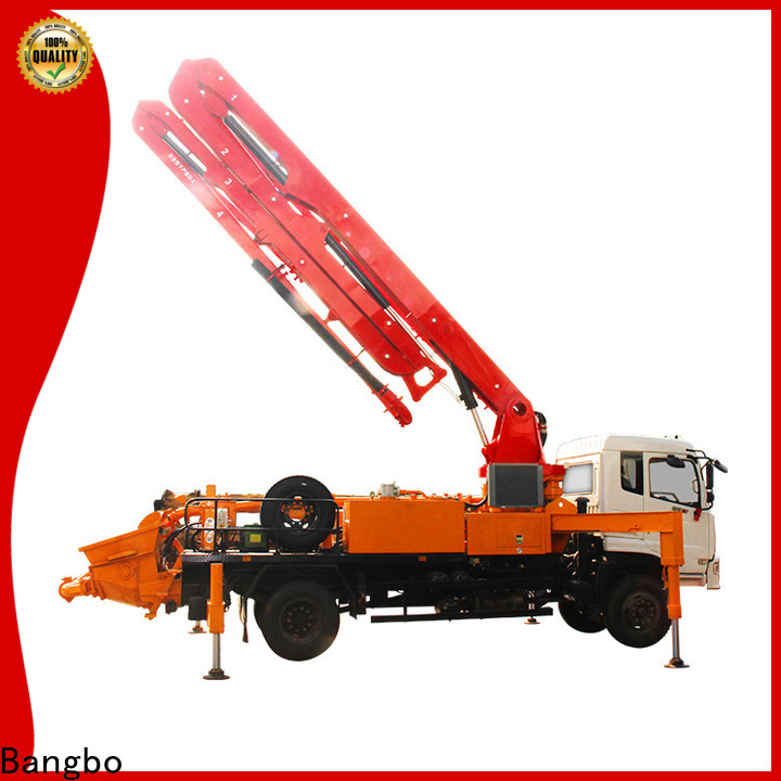 High performance concrete pump trucks for sale company for construction industry