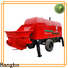 Bangbo Great small concrete pump company for engineering construction