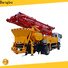 Durable concrete pump with mixer supplier for construction industry