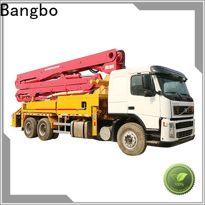 Bangbo truck mounted pump company for construction projects