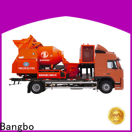 Bangbo concrete mixer truck manufacturers factory for construction projects