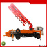 Professional concrete boom pumps factory for construction projects