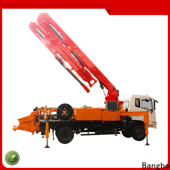 Professional concrete boom pumps factory for construction projects