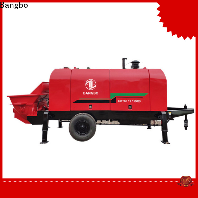 Bangbo new concrete pump for sale supplier for engineering construction