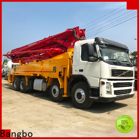 Bangbo concrete mixer pump truck for sale company for construction industry