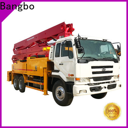 Bangbo used concrete trucks supplier for construction project