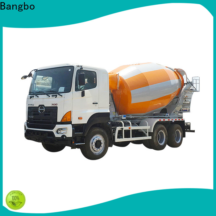 Bangbo High performance used mixer trucks manufacturer for construction industry
