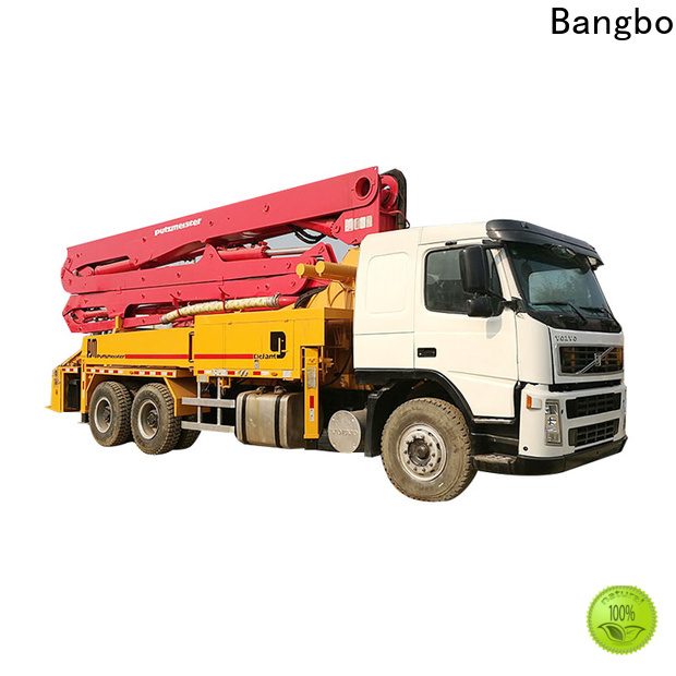 Bangbo used concrete pump truck for sale supplier for construction project