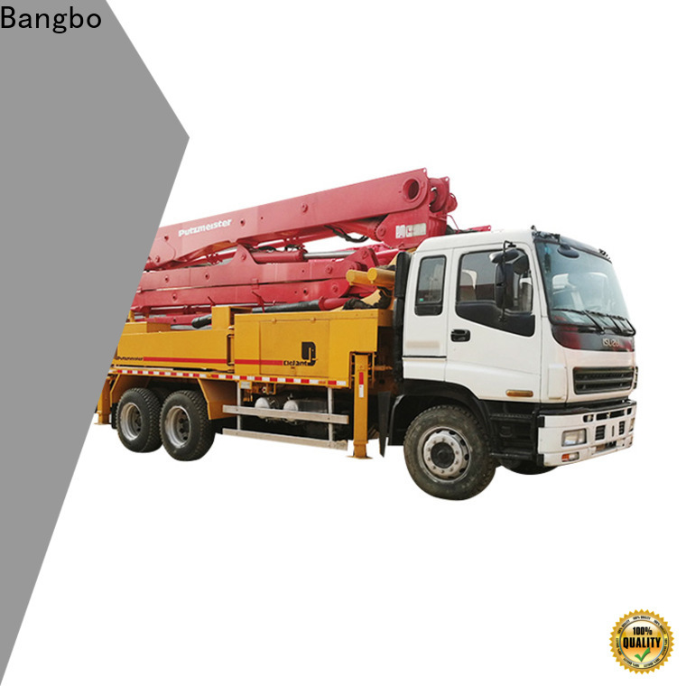 Bangbo Professional used pump trucks for sale factory for construction industry