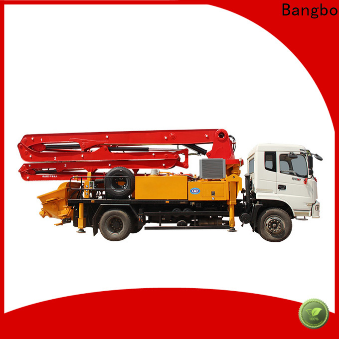 Bangbo Great pump truck sales factory for construction industry