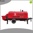 Durable concrete pumping equipment company for construction project