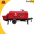 Bangbo Durable concrete pump stationary supplier for engineering construction