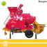 Bangbo cement mixer with pump supplier for construction projects