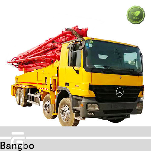 Bangbo concrete pump truck for sale manufacturer for construction industry