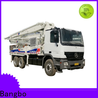 Bangbo High performance concrete pump truck for sale factory for engineering construction