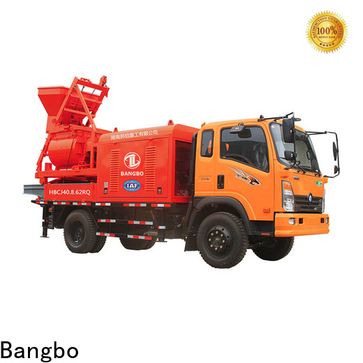 Bangbo mixer trucks for sale factory for railway project