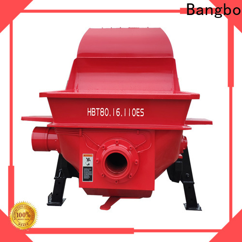 Bangbo concrete pump stationary factory for construction project