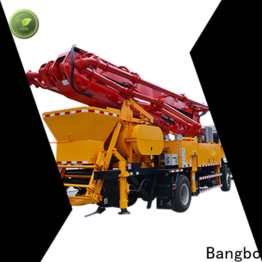 Bangbo High performance concrete line pump company for construction industry