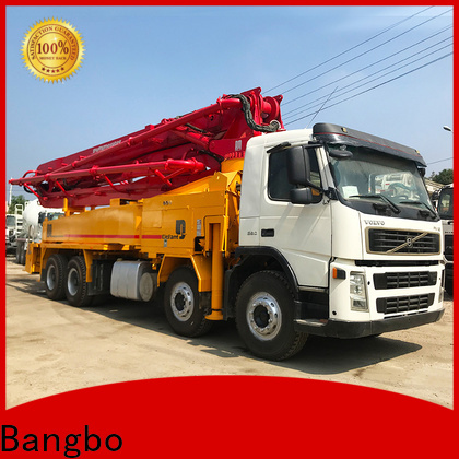 High performance small concrete pump truck company for engineering construction