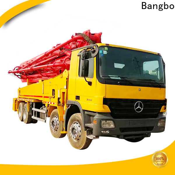 Bangbo Great cement pump truck manufacturer for construction industry