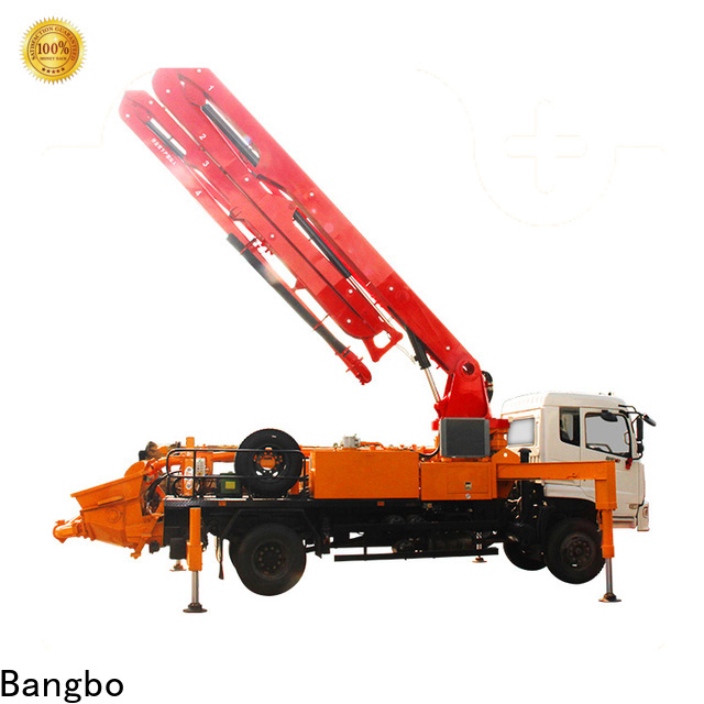 Bangbo Professional concrete boom pump truck for sale factory for construction industry
