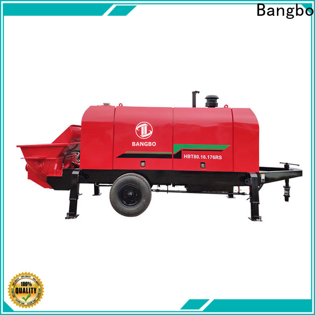 Bangbo Great small concrete pump supplier for construction project