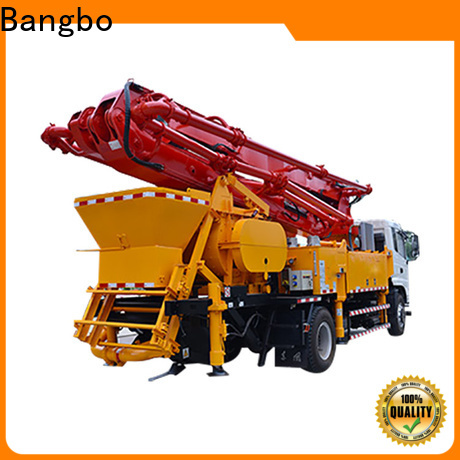 Bangbo city concrete pump company for construction project