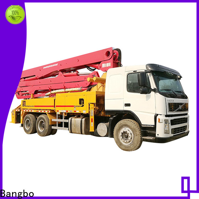 Bangbo High performance small concrete pump truck company for construction industry