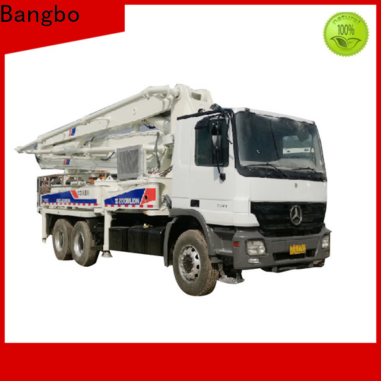 Bangbo High performance used concrete pump truck for sale manufacturer for engineering construction