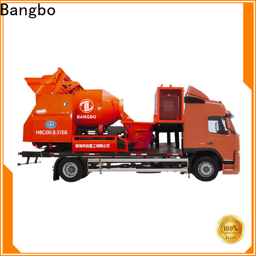 Bangbo concrete pump for sale supplier for highway project