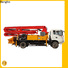 High performance concrete pump supplier for engineering construction