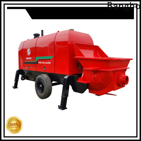 Professional stationary concrete pump manufacturer for engineering construction