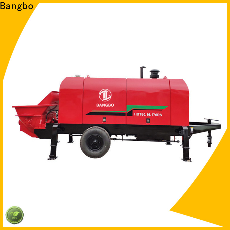 Bangbo stationary concrete pump manufacturer for engineering construction