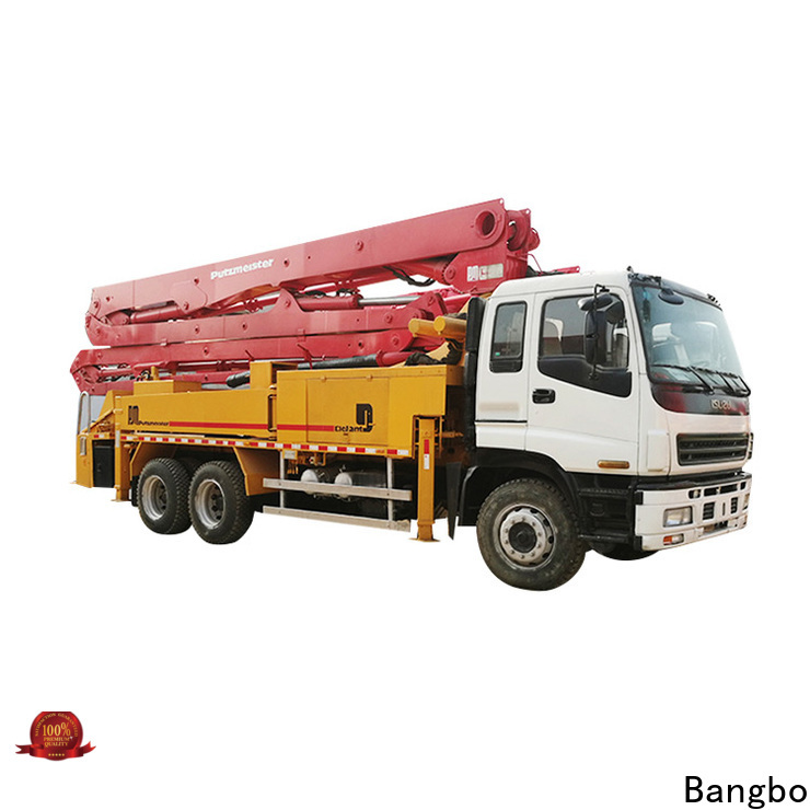Bangbo used pump trucks for sale factory for construction project