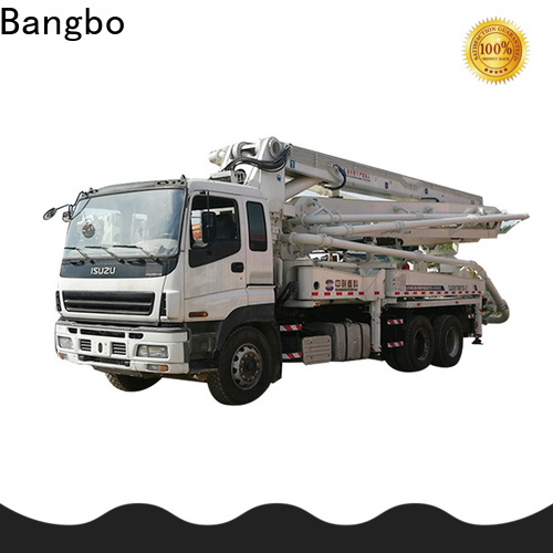 Professional used concrete pump truck factory for construction project