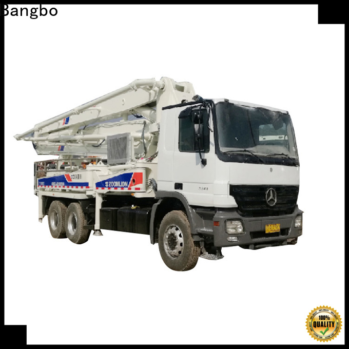 Professional concrete pump truck for sale company for engineering