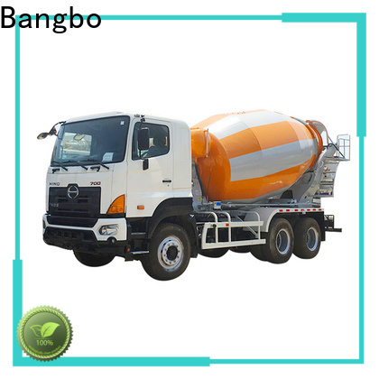 Bangbo High performance concrete mixer truck factory for engineering construction