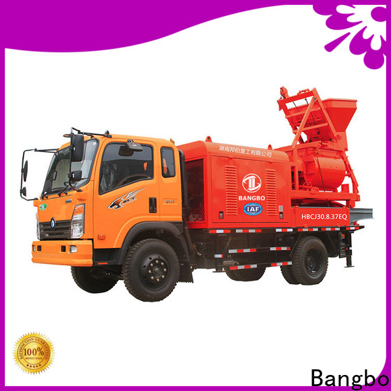 Bangbo concrete mixer truck for sale supplier for railway project