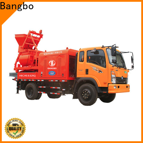 Bangbo concrete mixer truck manufacturers supplier for tunnel project