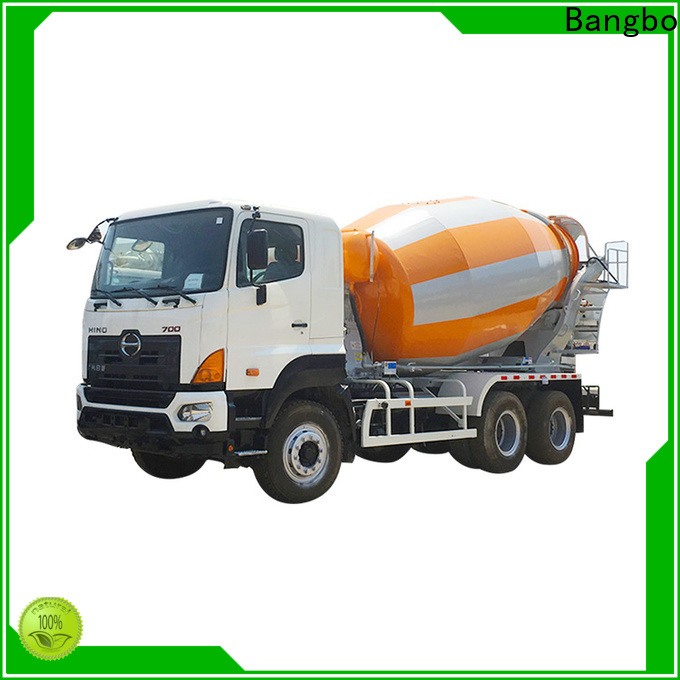 Bangbo used mixer trucks for sale manufacturer for engineering construction