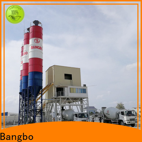 Bangbo concrete batching systems company for mixing concrete ingredients
