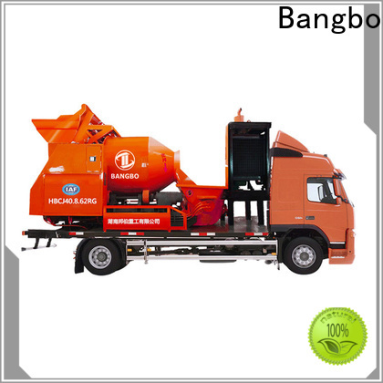 Bangbo new concrete mixer trucks for sale company for railway project