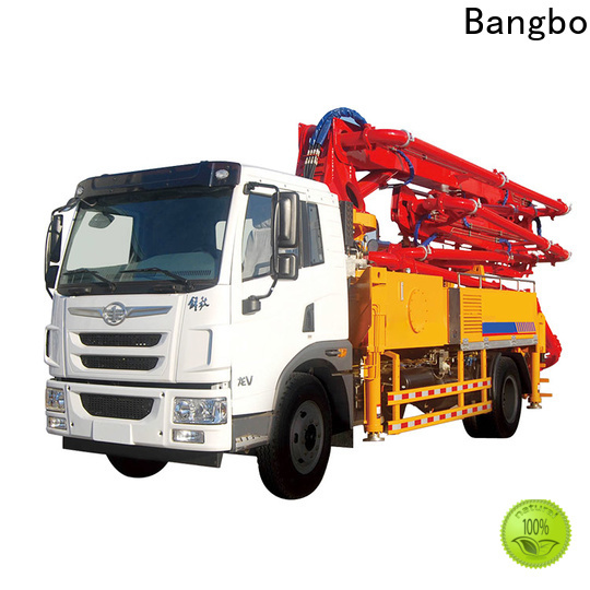 Durable concrete pump truck for sale factory for construction industry