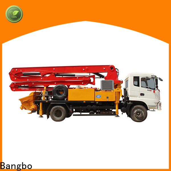 Bangbo Great truck mounted concrete mixer company for construction projects