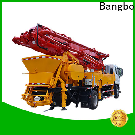Bangbo concrete pump truck manufacturer for construction industry