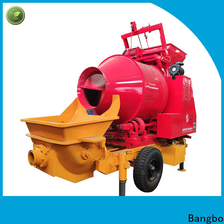 Professional concrete mixer with pump factory for construction projects