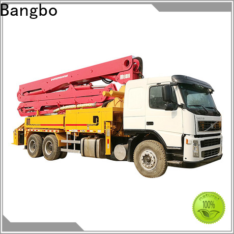 Bangbo concrete pumping companies manufacturer for construction projects