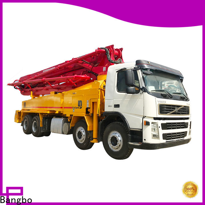 Bangbo Great cement pumping truck supplier for engineering construction