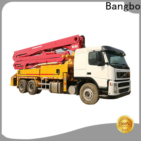 Bangbo concrete pump truck for sale company for engineering construction
